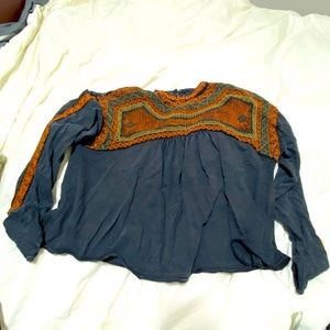 Free people cotton blouse